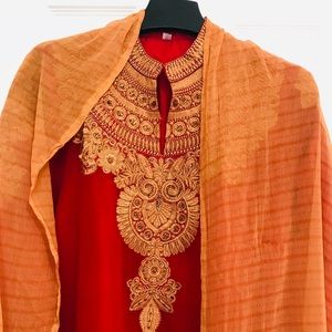 ✅✅✅Indian/pakistani Maroon Salwar kameez 👗